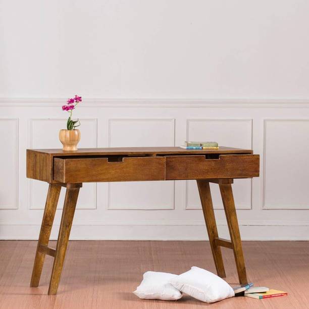 TRUE FURNITURE Louis Rosewood (Sheesham) Solid Wood Study Table