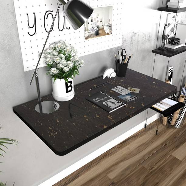 Torche Torche 24x31 inch Wall Mounted Table | Wall Mount Table | Wall Table Foldable Solid Wood Study Table