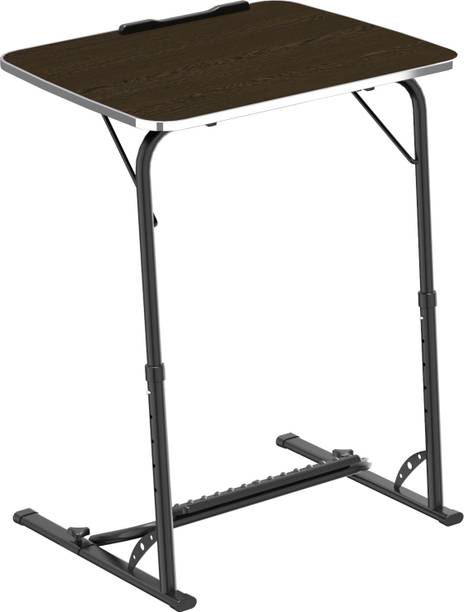 TABLE MAGIC Bade XL Size Wenge Multipurpose Office Study Laptop Table with Footrest Engineered Wood Office Table