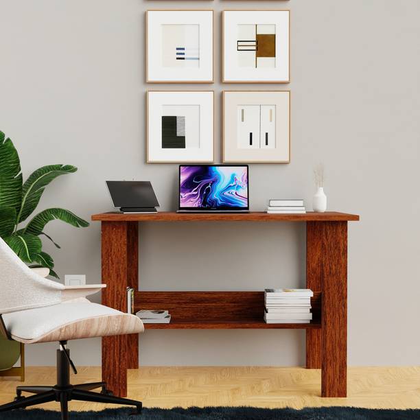 Spyder Craft Smart Space Saving Study & Work Desk with Open Shelf Engineered Wood Multipurpose Table