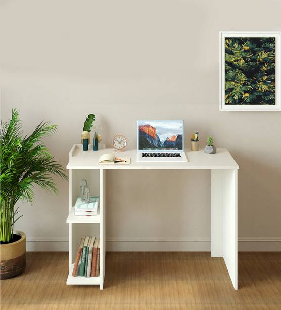 FURNEASER Lumia Computer Table, WFH Desk, Gaming Table, Laptop Table, Engineered Wood Study Table