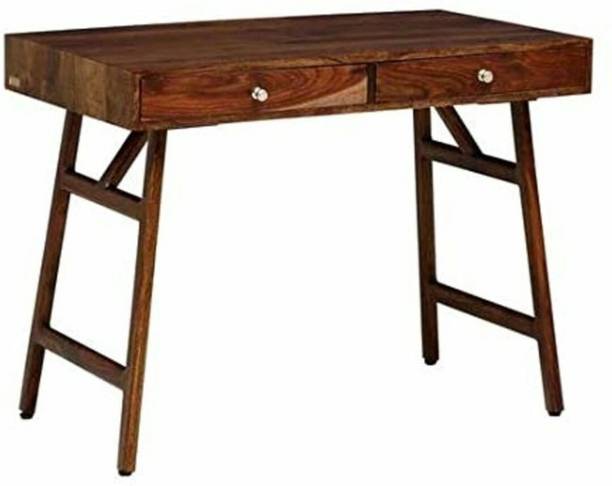 Wood Print Beautiful Study Table Solid Wood Study Table