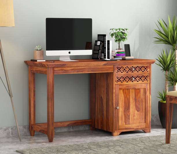 Allie Wood Rosewood (Sheesham) Solid Wood Study Table