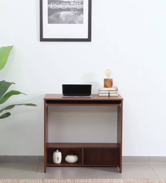 Mintwud from Pepperfry Wooden Bonton Comupter Table/Wooden Study Table With Storage For Home Engineered Wood Office Table