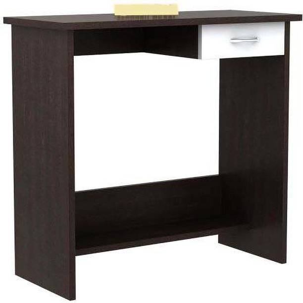 Floresta Wud Miloni Study Table with Drawer and Footrest Engineered Wood Study Table