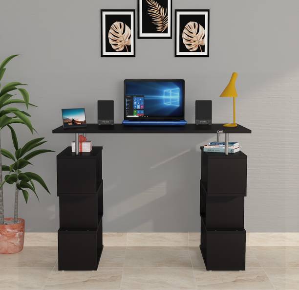 Das Harvel Study Table, Computer, Laptop, Office Desk with Storage Engineered Wood Study Table