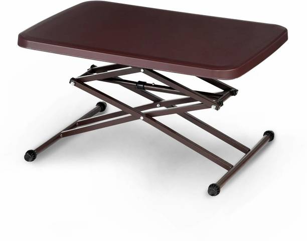 MEENA ENTERPRISES Adjustable Multi-Purpose Plastic Table for Study,Dining&Outdoor Folding Table Plastic Multipurpose Table