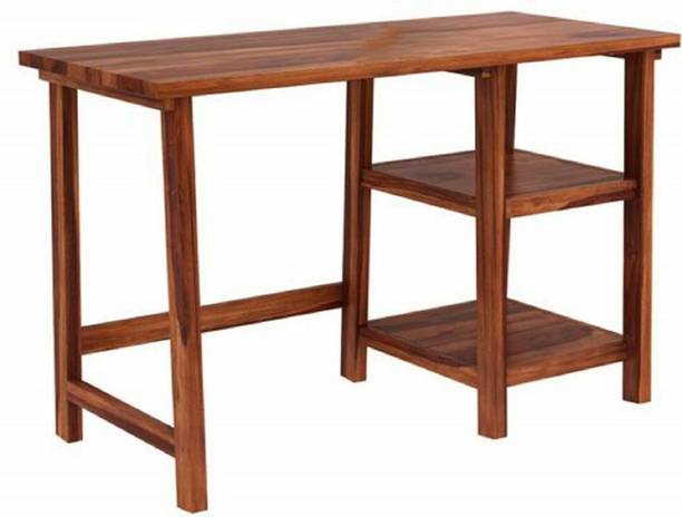 Wood Print Beautiful Study Table Solid Wood Study Table