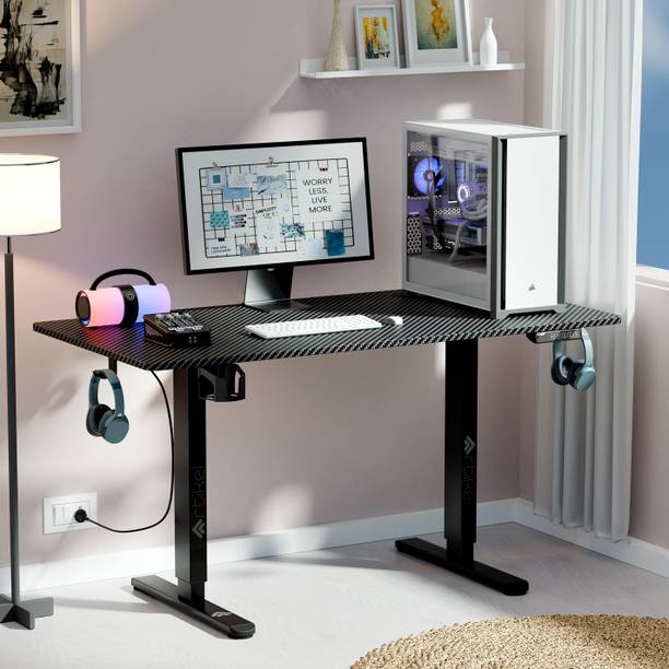 Artikel Eco Electric Height Adjustable Table Sit Stand Desk Home & Office Workspace Engineered Wood Multipurpose Table