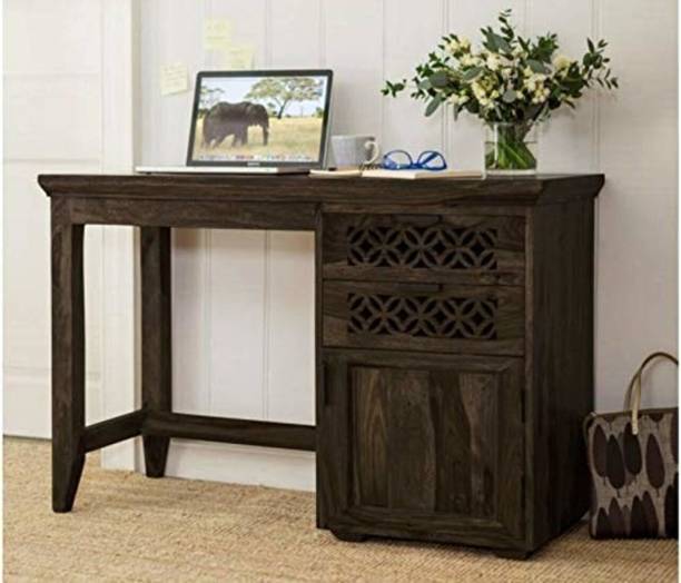 Allie Wood Alkin Sheesham ( Rosewood ) Solid Wood Study Table