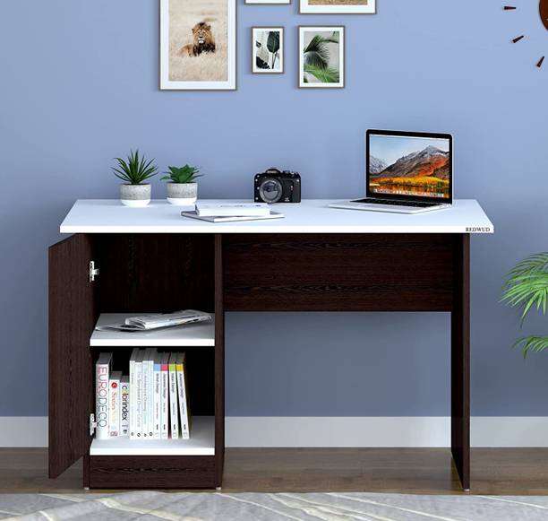 REDWUD Henry Laptop Table/ Study Desk Engineered Wood Study Table