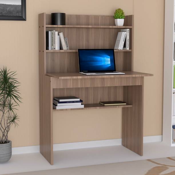 neuspace Phoenix 1T Engineered Wood Study Table with Hutch Storage Engineered Wood Multipurpose Table