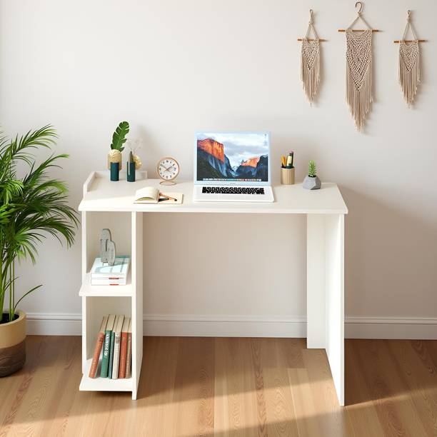 FURNEASER Lumia Computer Table, WFH Desk, Gaming Table, Laptop Table, Engineered Wood Study Table