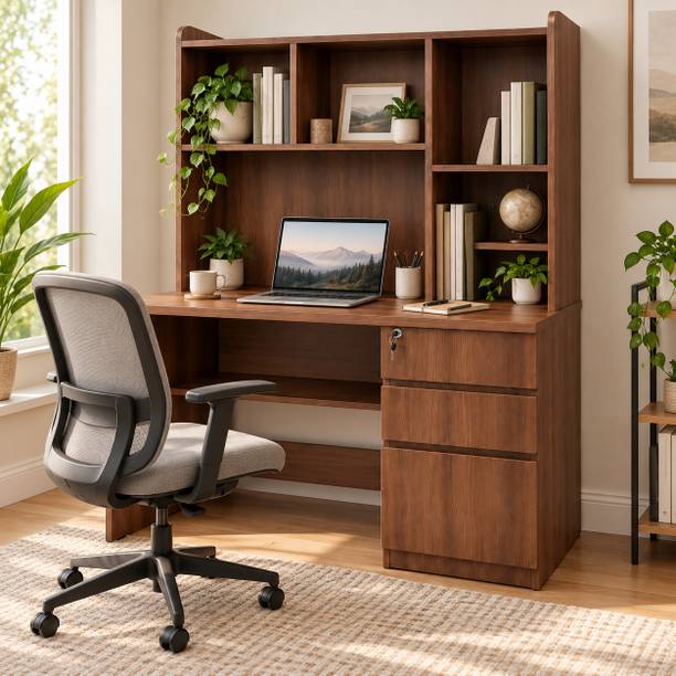 ardasinterior Hutch Study Desk Engineered Wood Study Table