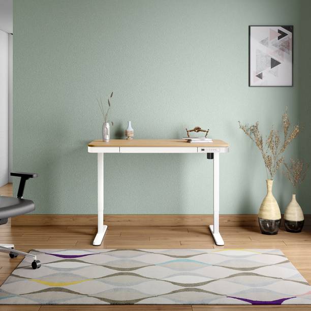 Godrej Interio Excella2 Height Adjustable Touch-Operated Engineered Wood Office Table