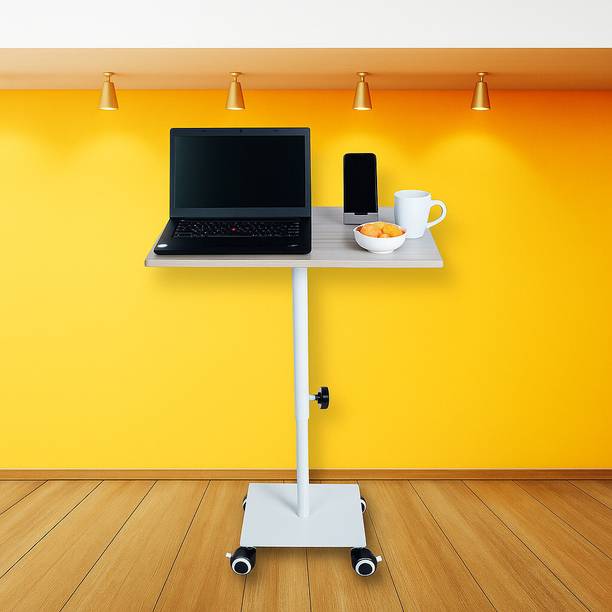 jStand HAT white Engineered Wood Study Table
