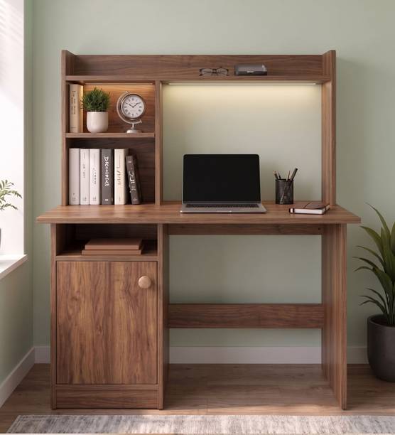 Home Delight Modern Study Desk Table with Spacious Storage & Stylish Design Engineered Wood Study Table