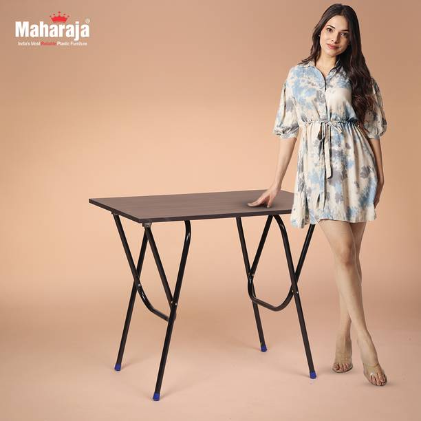 MAHARAJA Fordable Modern Design Table | Portable & Foldable Office Desk | Computer Table Engineered Wood Multipurpose Table