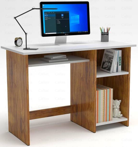 Callas | Computer Desk | Modern Small Writing & Laptop Table for Home Office | Engineered Wood Study Table
