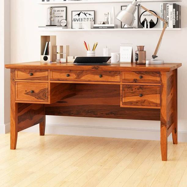 WoodenPoint Solid Wood Study Table