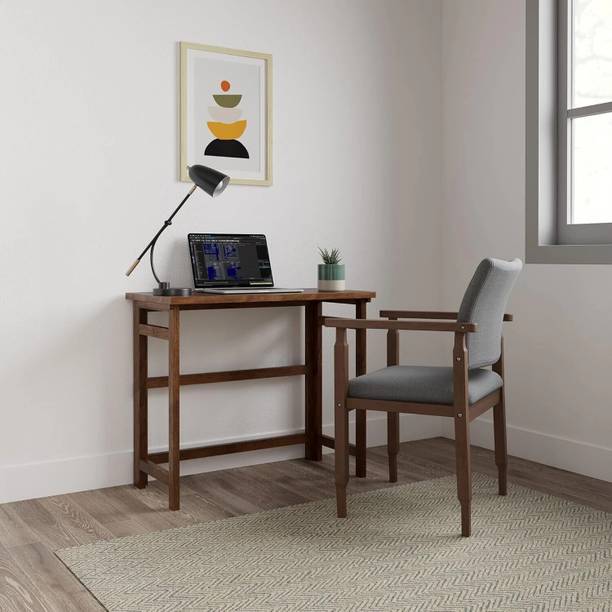 Rajgharana Pure Sheesham Wooden Writing Study Desk Computer Laptop Table For Home & Office Solid Wood Study Table