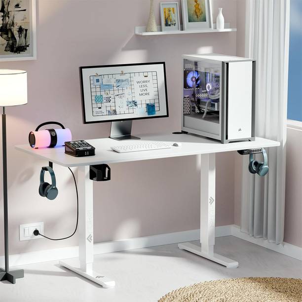 Artikel Eco Electric Height Adjustable Table Sit Stand Desk Home & Office Workspace Engineered Wood Multipurpose Table