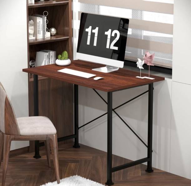 KALWARA STORE Study Table White Solid Wood Office Table