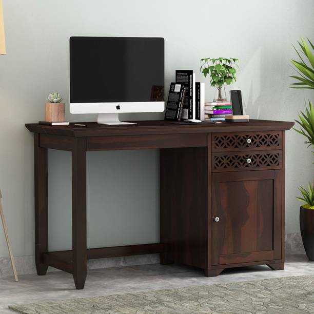 Allie Wood Rosewood (Sheesham) Solid Wood Study Table