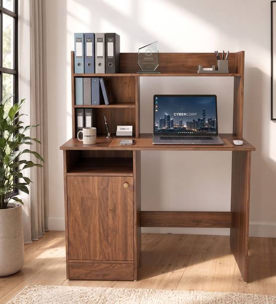 Home Delight Modern Study Desk Table with Spacious Storage & Stylish Design Engineered Wood Study Table