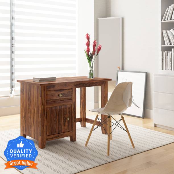 Flipkart Perfect Homes PureWood Sheesham Study Table