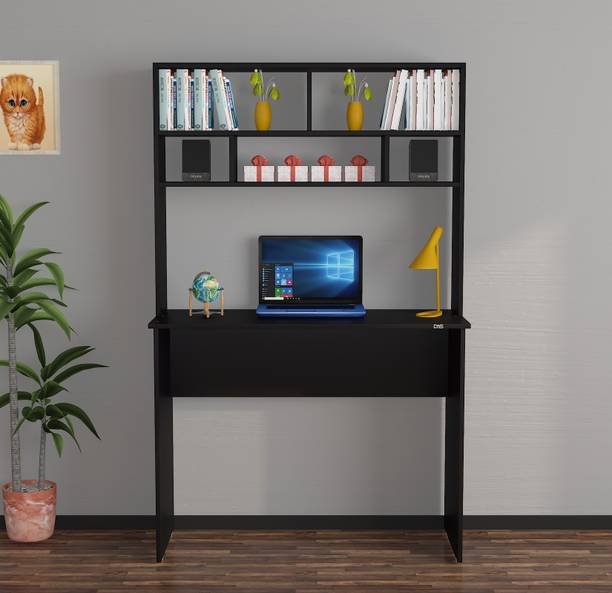 Das CARREN Study Table, Computer, Laptop, Office Desk with Storage Engineered Wood Study Table