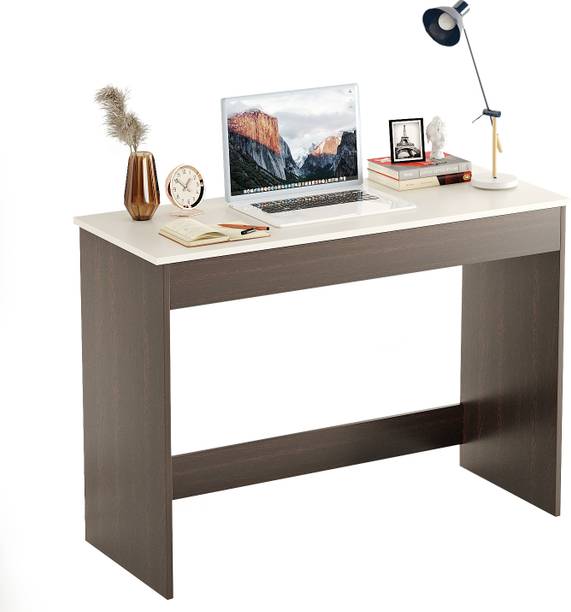 FURNEASER Boris Computer Table with Shelf, Laptop Table 80 x 40 CM Size, Engineered Wood Study Table