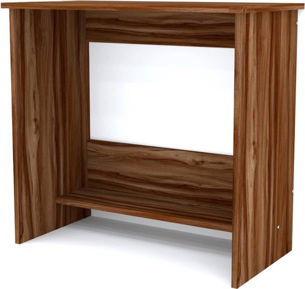 SPECIALITY PANELS Corner rounded Top, One Tier Shelve & Termites resistance Engineered Wood Multipurpose Table