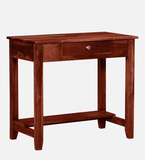 Woodsworth from Pepperfry Connell Sheesham Wood Study Table/Working Table For Home/Office Solid Wood Study Table