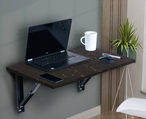 Torche Torche 16x 24 inches Wall Mounted Table Foldable | Wall Table | Foldable Solid Wood Office Table