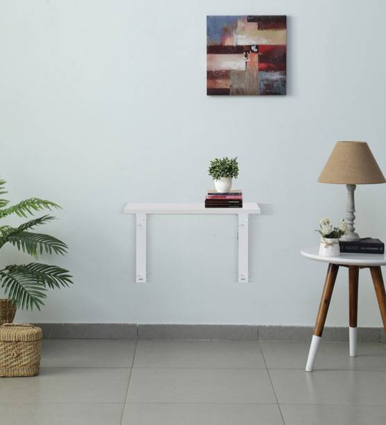 Woodlore Wall Mounted Study Table, Office Table, Laptop Table, Folding Utility Engineered Wood Multipurpose Table