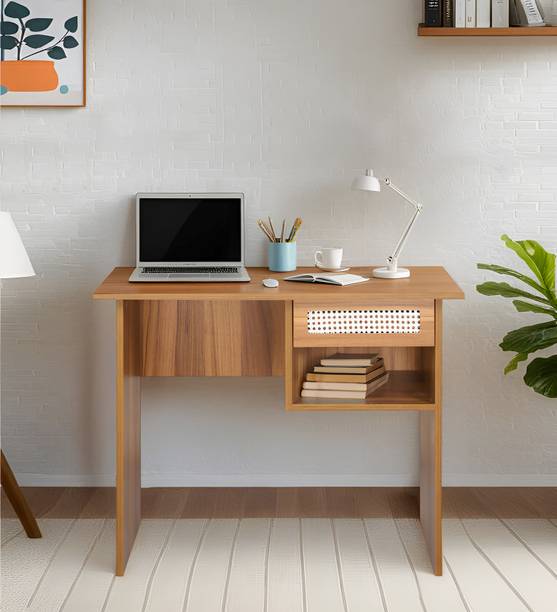newaranya Engineered Wood Office Table