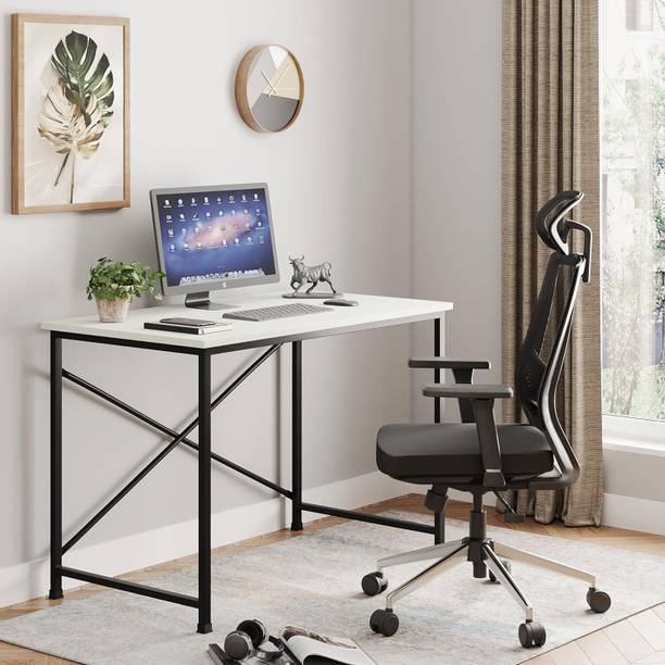 ASCOM Laminated Office Table - Multipurpose Study Table for Students & Adult | Desktop Engineered Wood Office Table