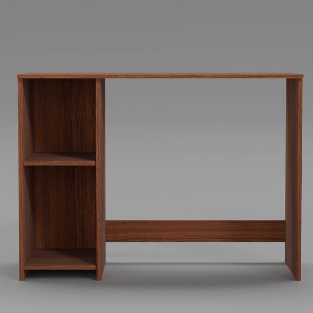 Flipkart Perfect Homes Modern Study Desk Arrangement with Books, Laptop and Décor Engineered Wood Multipurpose Table