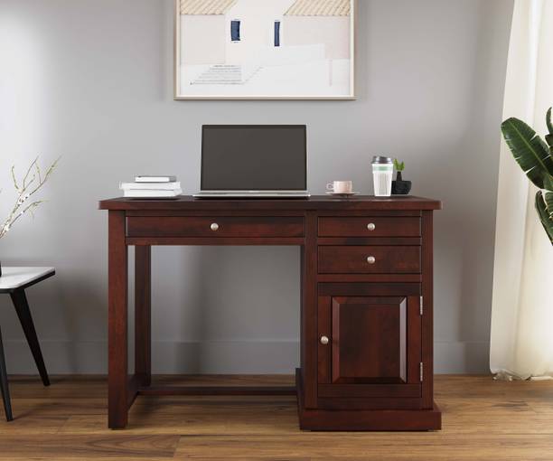 Allie Wood Rosewood ( sheesham ) Solid Wood Study Table