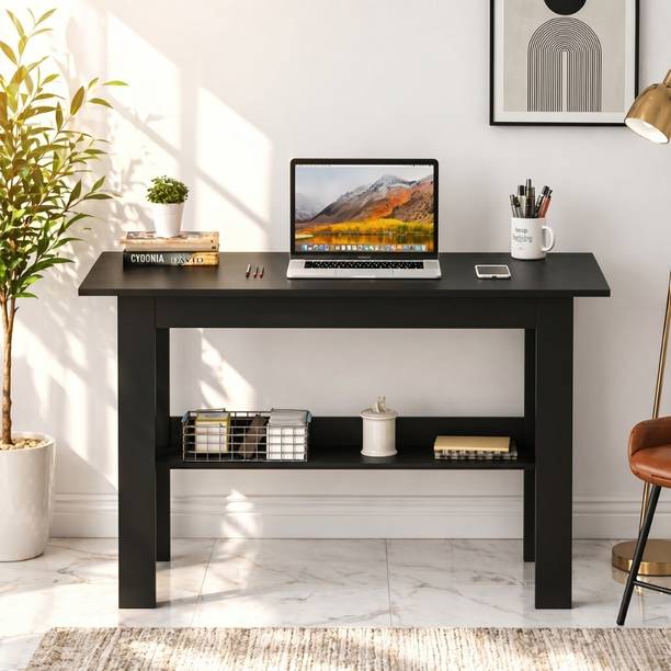 SPYDER HOME DECORE Multipurpose Portable Study Desk, Office Desk, Kids Desk Table Engineered Wood Study Table