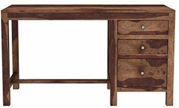 Wood Print Beautiful Study Table Solid Wood Study Table