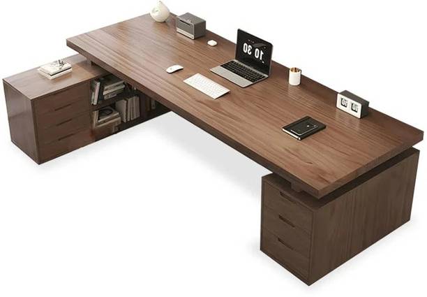 NG Decor Rectangle Executive Desk Writing Desk – Perfect for Home or Office Solid Wood Study Table
