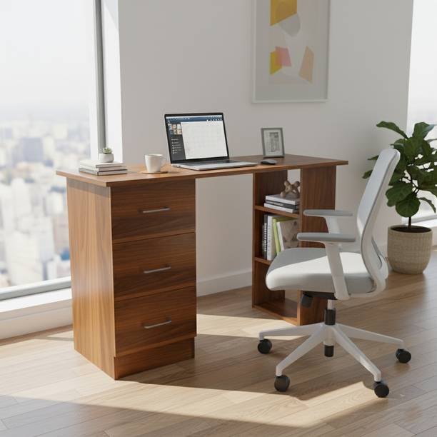 NITYAM Premium Quality Multipurpose Office Table/ Study Table/ Laptop Table Engineered Wood Multipurpose Table