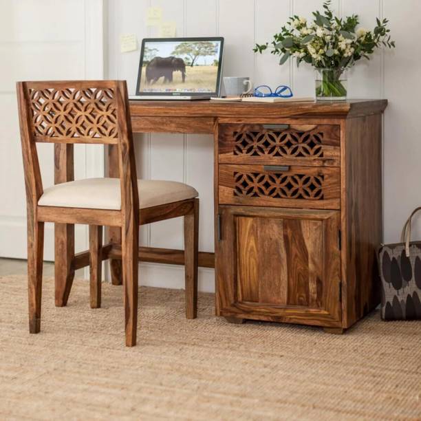 SONA ART & CRAFTS Rosewood ( Sheesham ) Solid Wood Study Table