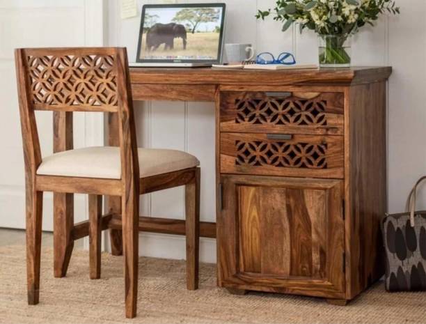WayWood Sheesham Wood Writing Study Table for Home and Office | Study Desk Solid Wood Study Table