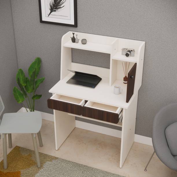 woodies Multipurpose Hutch Desk with Drawer & Termites resistance Engineered Wood Multipurpose Table