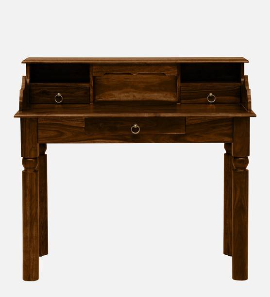 Mudramark From Pepperfry Amigo Sheesham Wood Writing Table/Study Table For Home Solid Wood Study Table