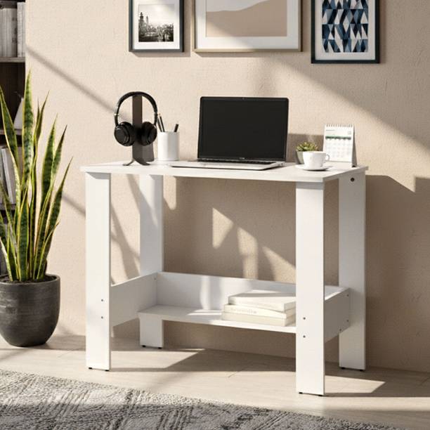 GREEN SOUL Indus Study Table for Home & Office|90cm|Minimalist Laptop & PC|IS3087 Certified Engineered Wood Study Table