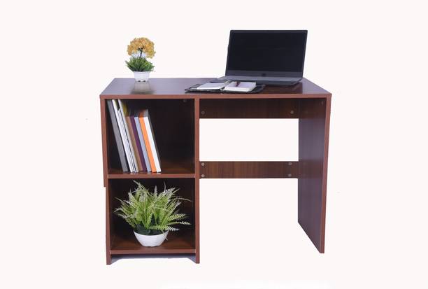 Stymax ENGINEERED WOOD STUDY TABLE ( FINISH COLOR - DARK BROWN , DIY (DO-IT-YOURSELF), Engineered Wood Study Table